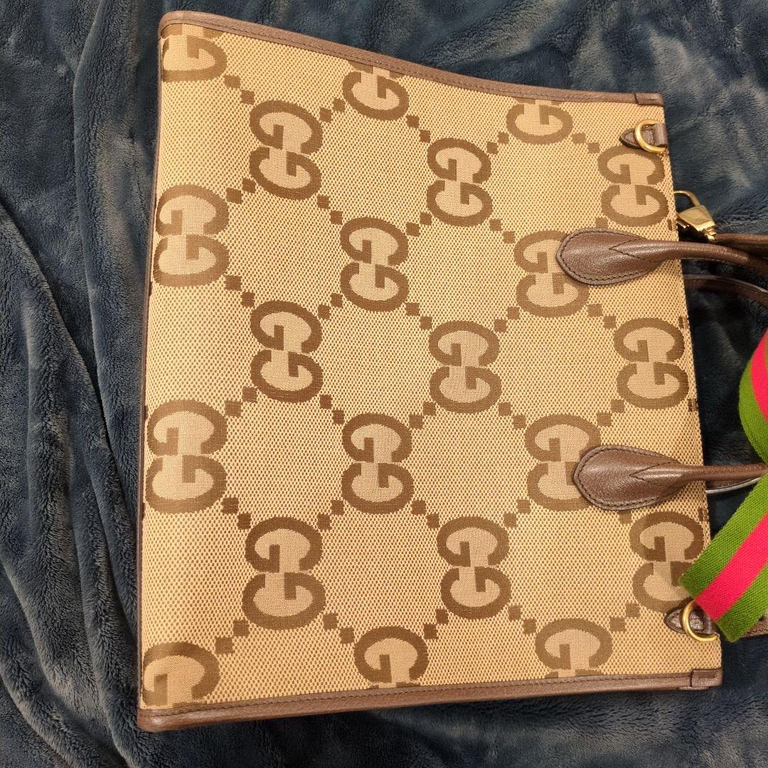 GUCCI ジャンボGG　 トートバッグ
