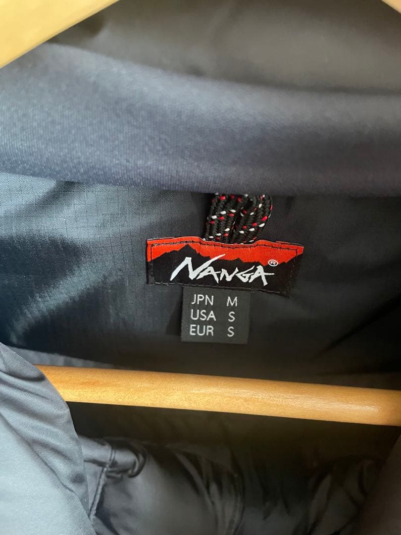 ひろ　美品！NANGA オーロラテックスダウンジャケット　黒　M