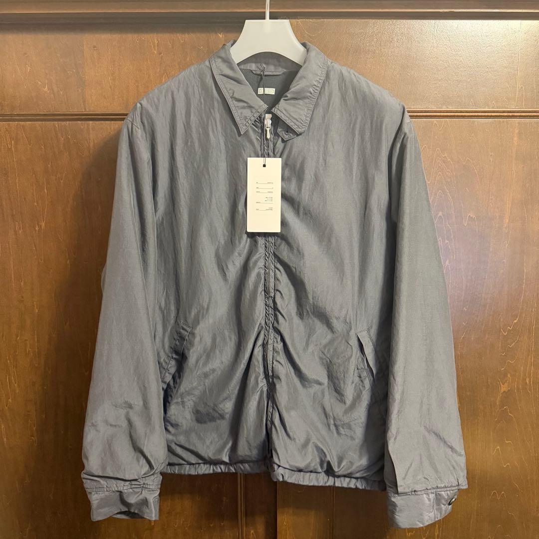 A.PRESSE アプレッセ Silk Taffeta Coach Jacket