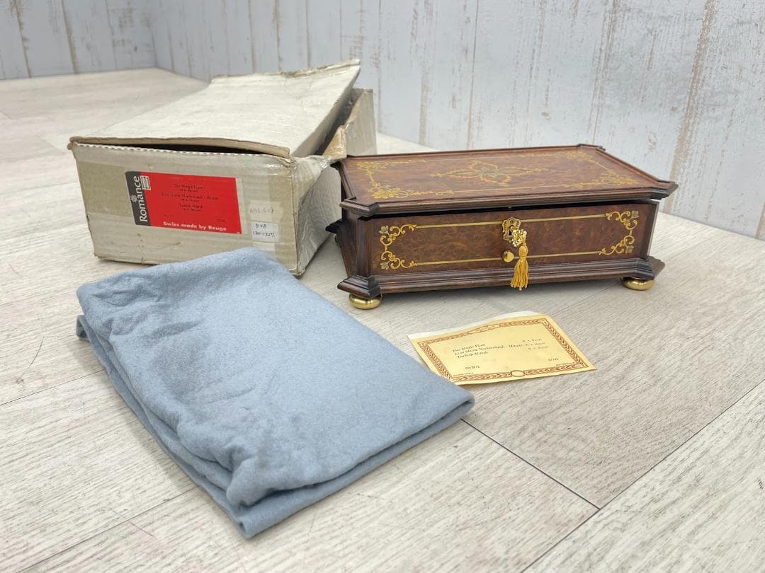 REUGE MUSIC オルゴール Romance 動作確認済 イタリア製