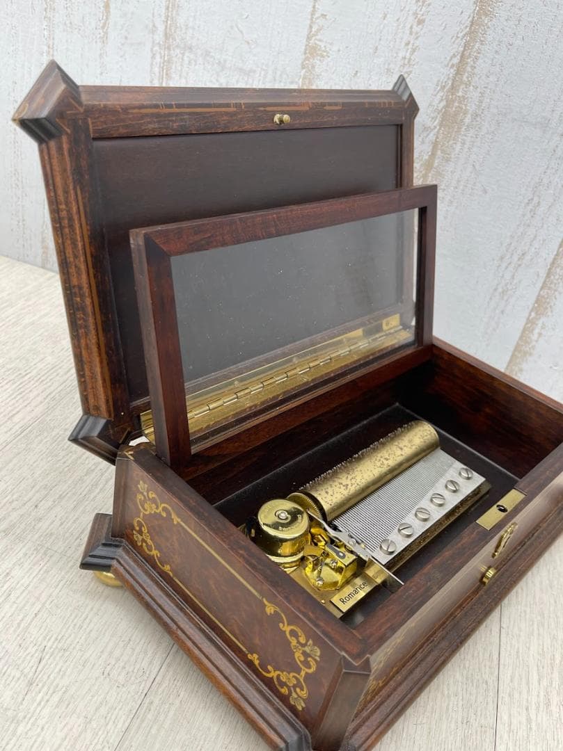 REUGE MUSIC オルゴール Romance 動作確認済 イタリア製