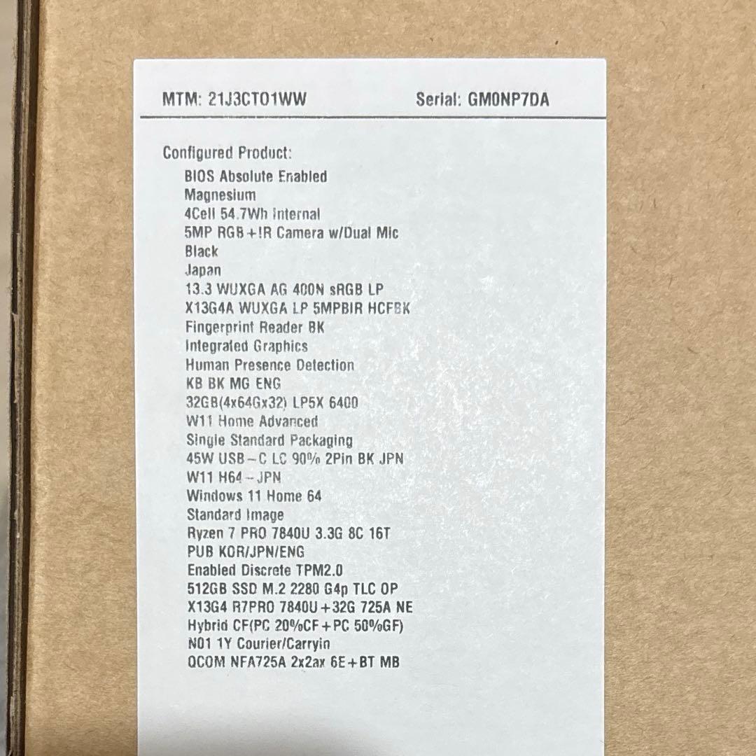 Thinkpad X13 gen 4 AMD 半年使用