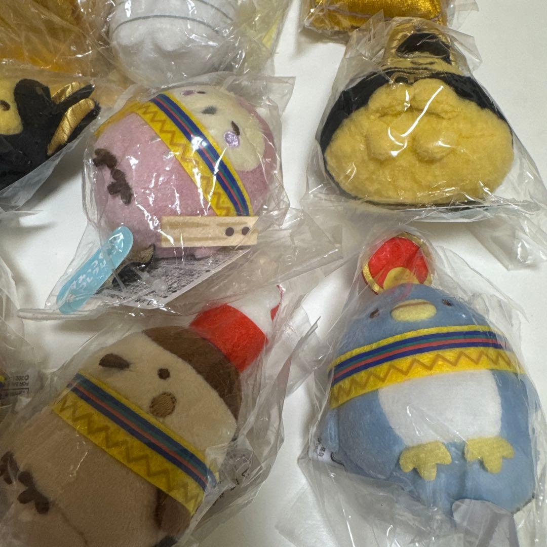 すみっこぐらし　てのりぬいぐるみエジプト展限定８点