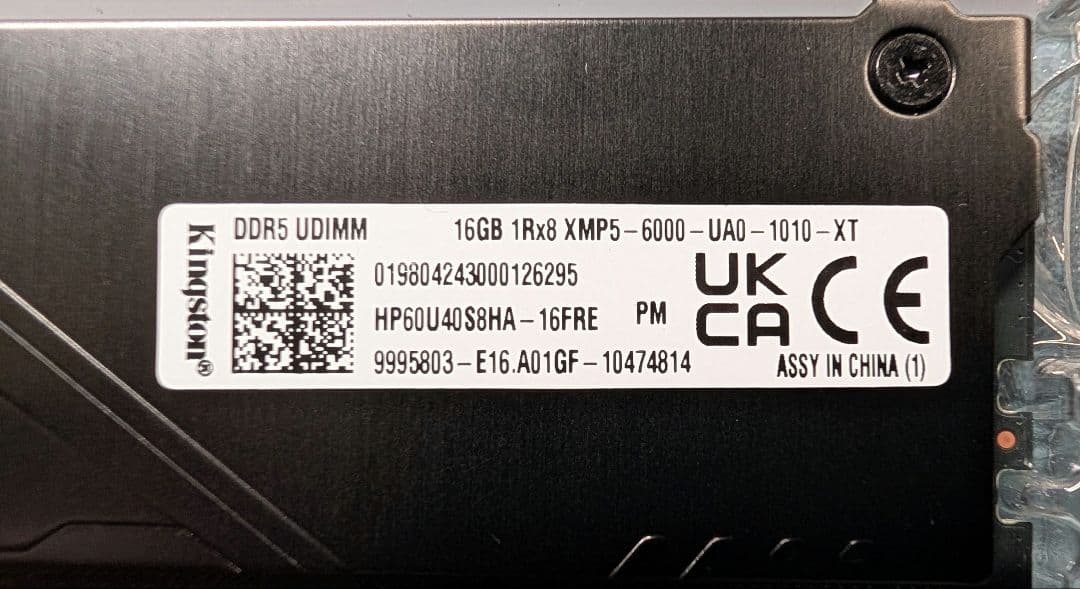 Kingston FURY BEAST 16GB DDR5 x2 計32GB