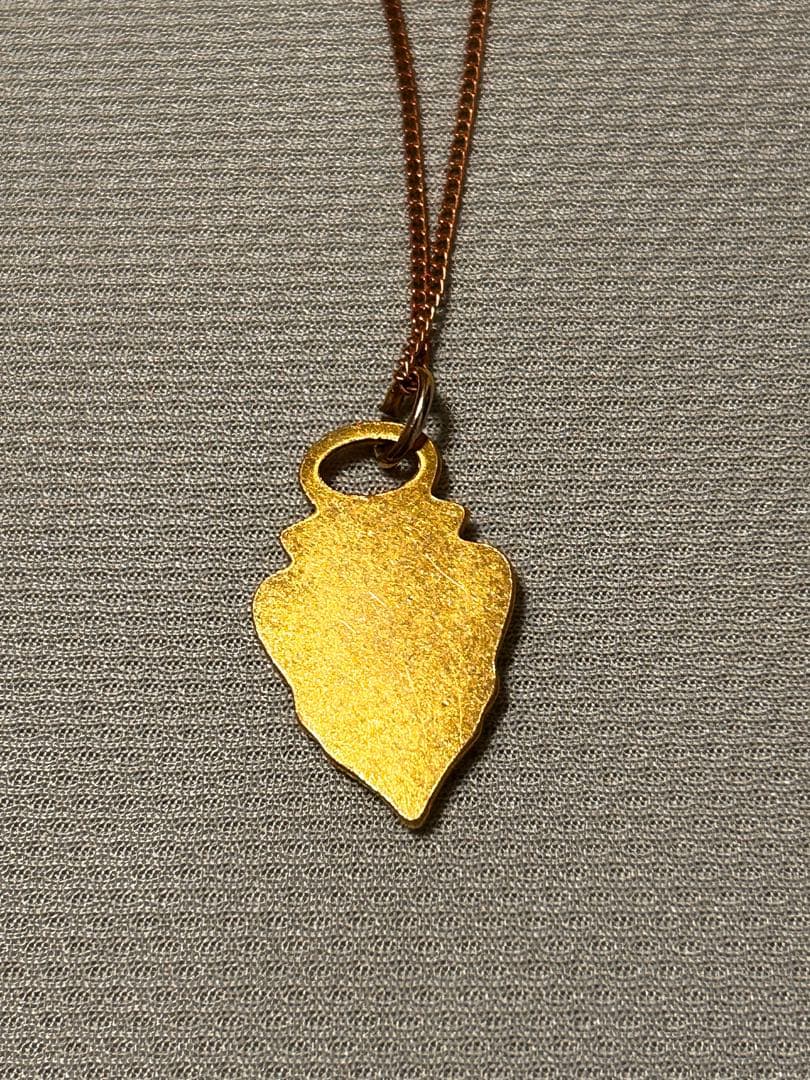 【美品】オールドグッチ クレストチャーム デムナ ネックレス OLDGUCCI