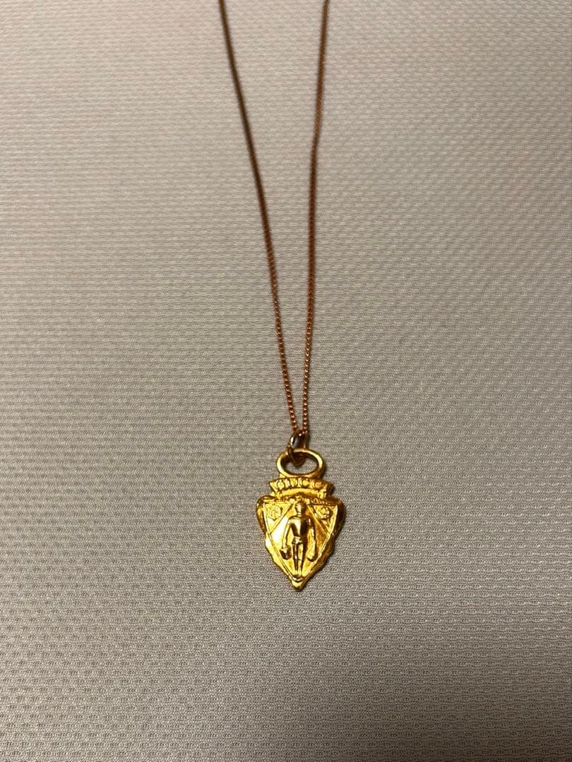 【美品】オールドグッチ クレストチャーム デムナ ネックレス OLDGUCCI