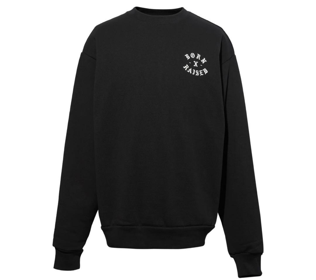 トップス BORN X RAISED HEAVEN KNOWS CREWNECK