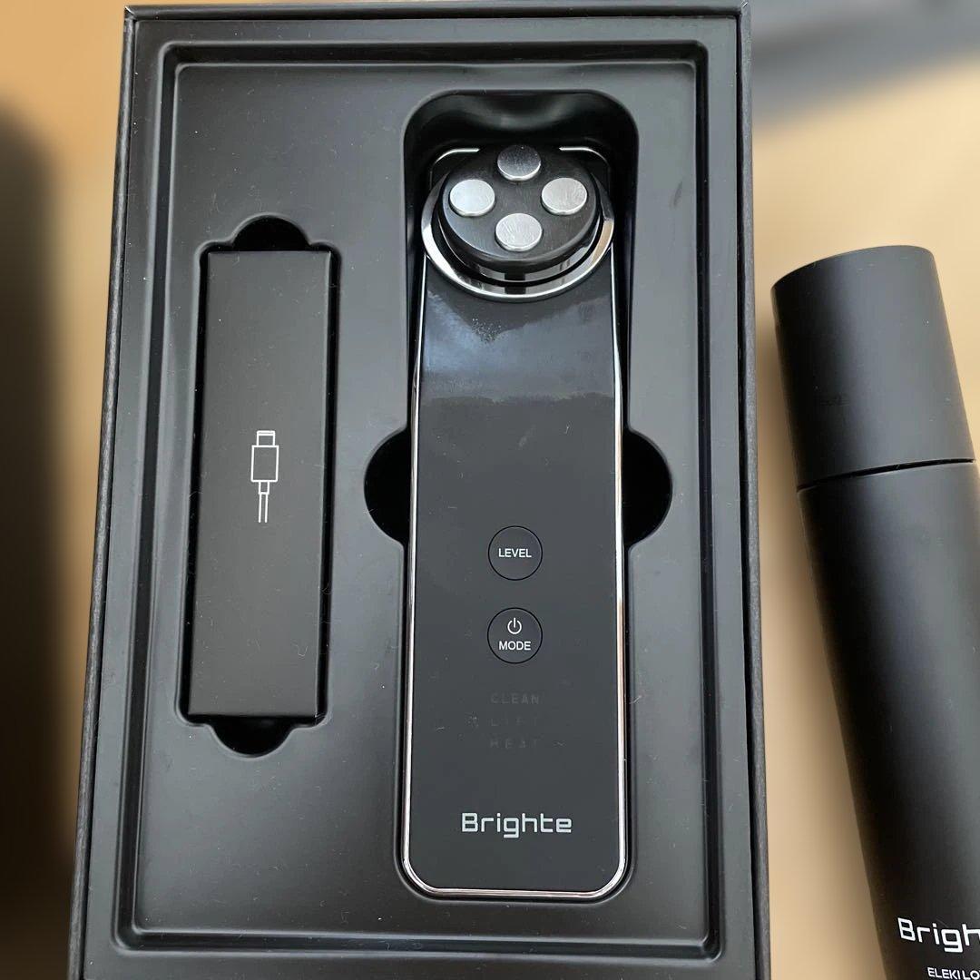 Brighte 美顔器 リフトアップ エレキリフト　化粧水 シートマスク