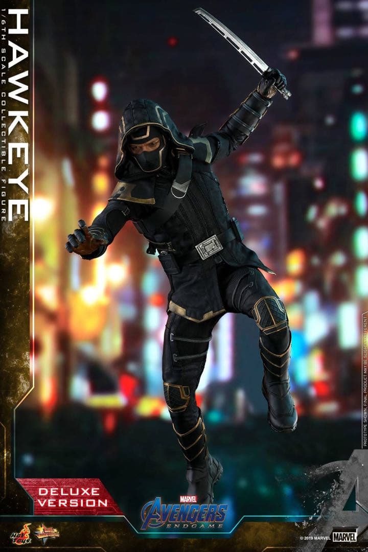 ホークアイ デラックス版 マーベル ホットトイズ フィギュア 新品 未開封
