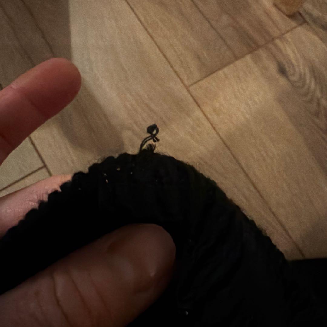 ジュンヤワタナベ　コムデギャルソン黒のハイネックニット