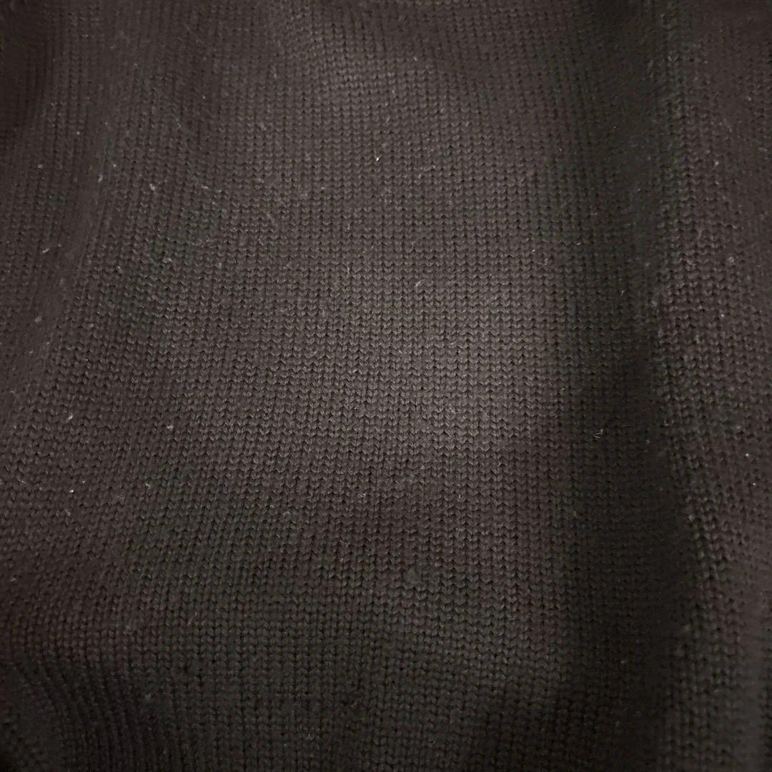 ジュンヤワタナベ　コムデギャルソン黒のハイネックニット