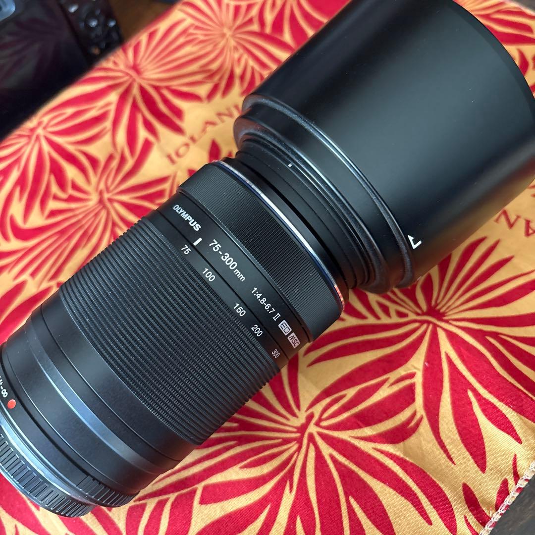 OLIMPUS OMD-EM10ズームレンズ３本 ほか、