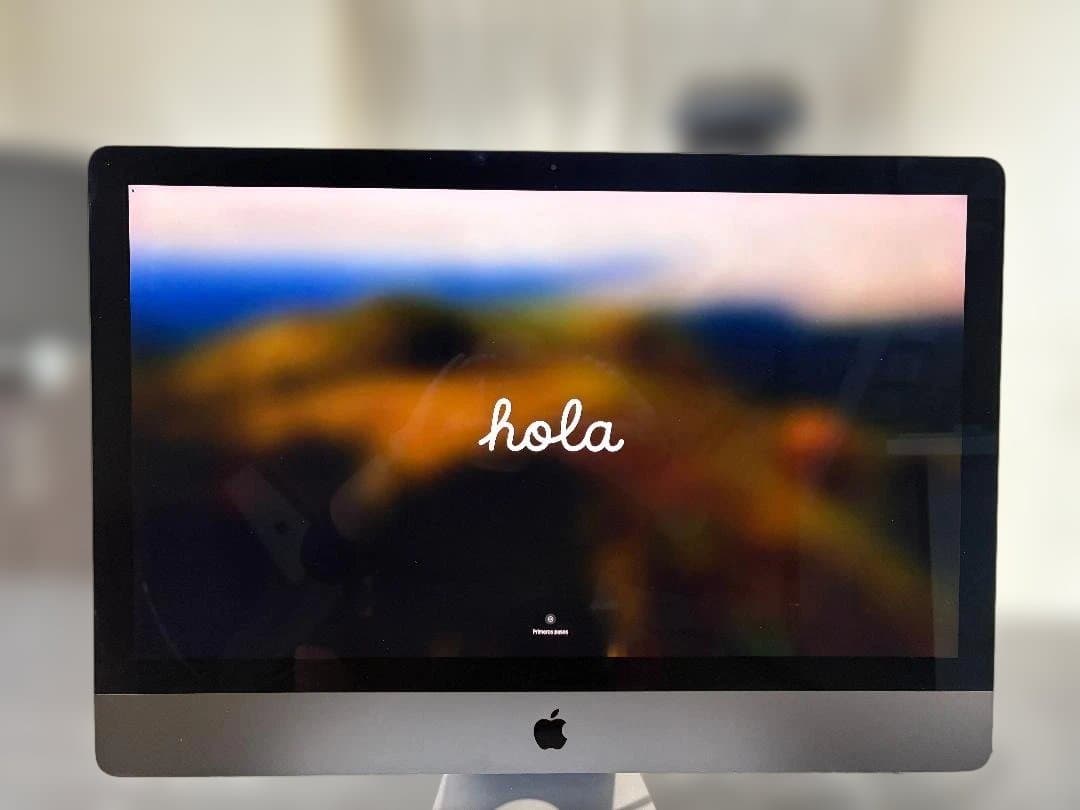 Apple iMacPro 27インチ美品　グラフィックメモリ16GB