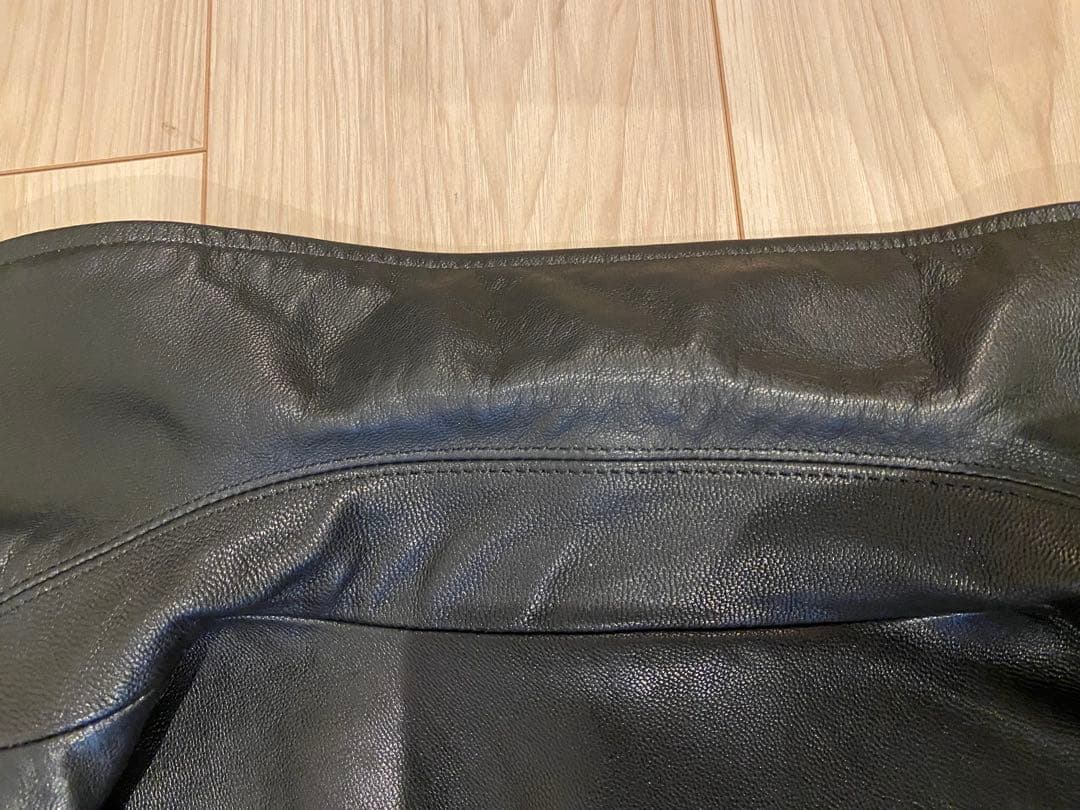 1/24迄値下ssstein 24AW LEATHER ZIP JACKET S