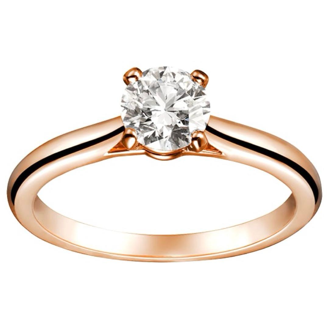 【超超美品】Cartier カルティエ ダイヤモンドリング