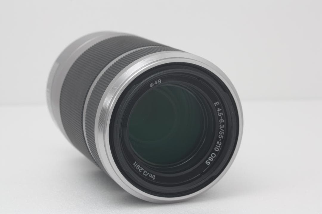 SONY E 4.5-6.3/55-210 OSS レンズフード付き #289f