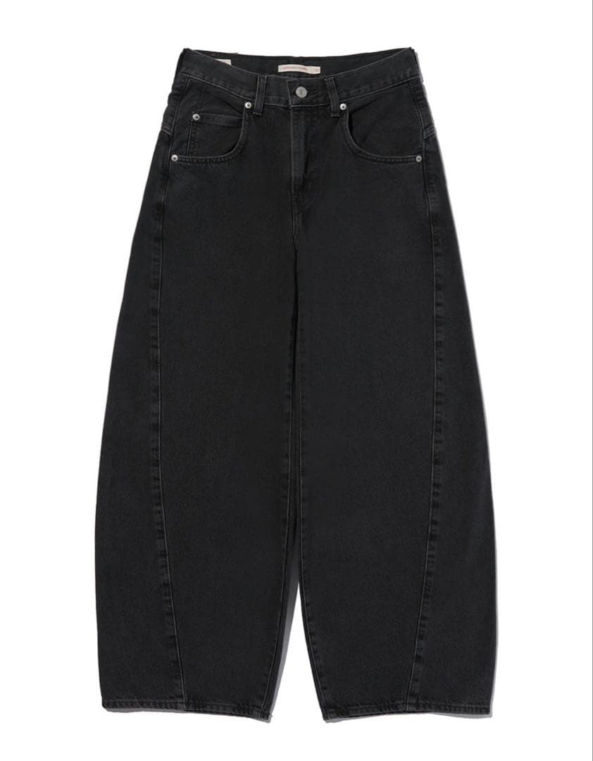 Levi's SUPER BAGGY バレルジーンズ ブラック　Ｗ２６