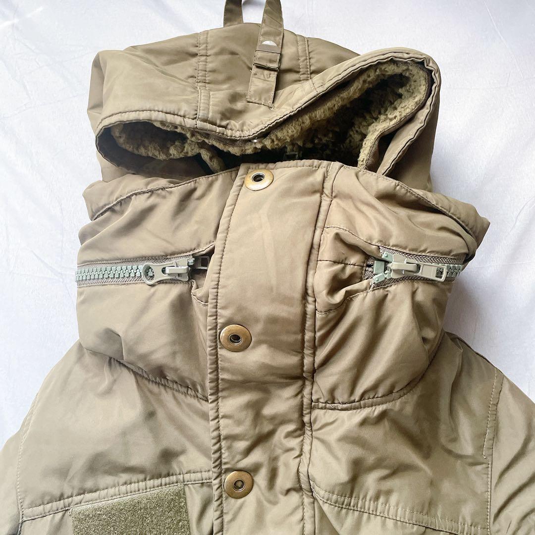 平成ギャル y2k　ミリタリーアウター　モッズコート　フェアリーグランジ　カーキ