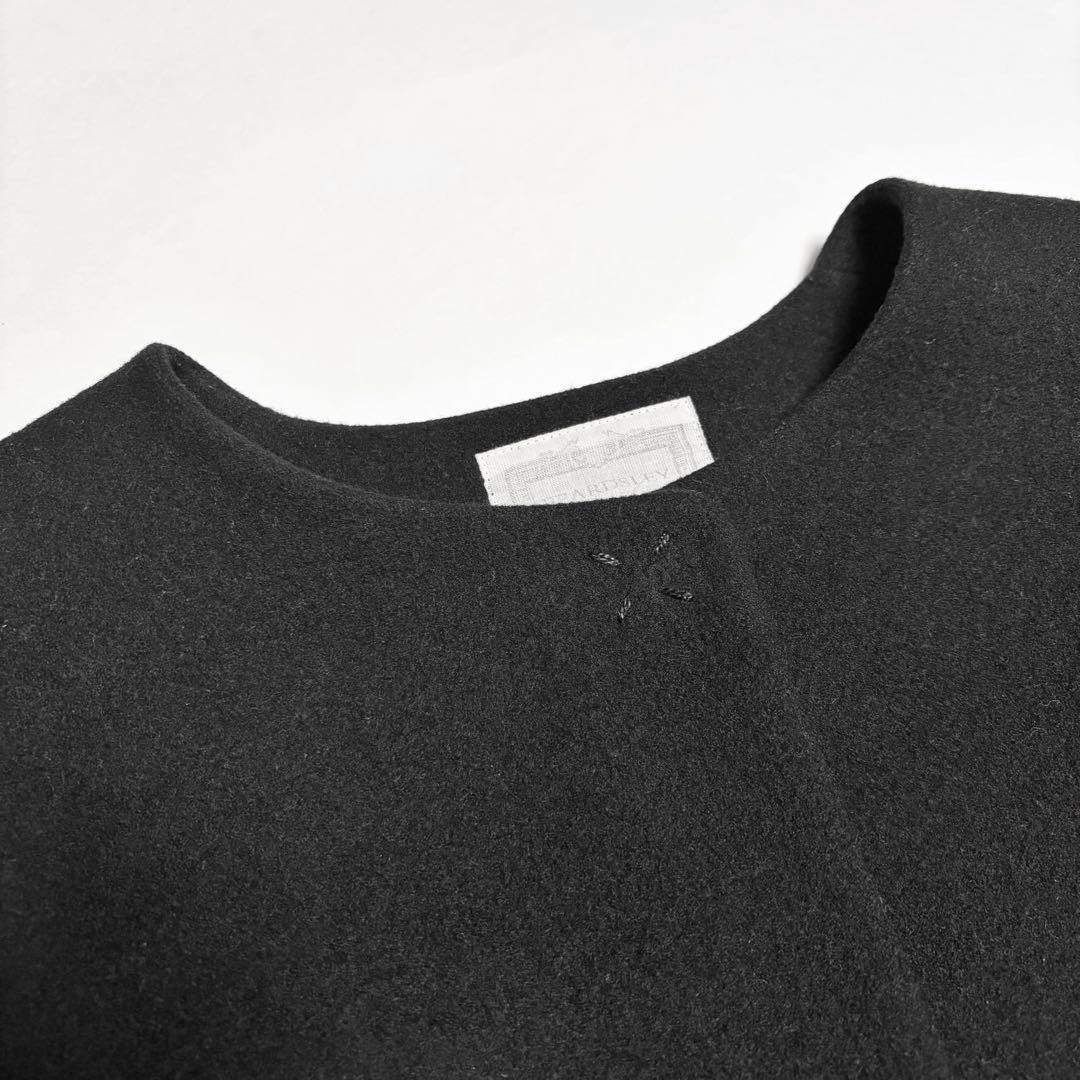 【BEARDSLEY】 後ろぷっくりウールショートコート