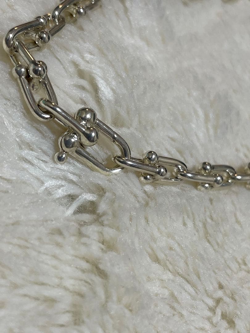 ティファニー ハードウェア　スモール リンク ネックレス　tiffany&co.