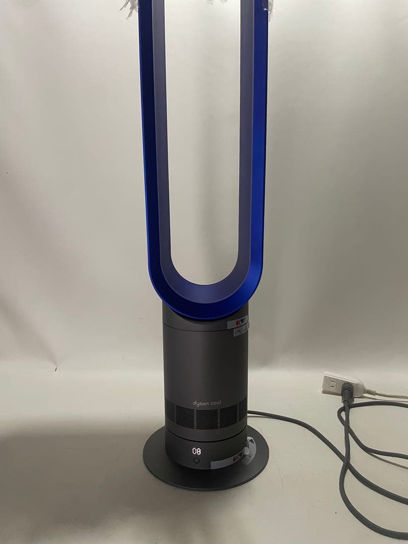 タワー型冷風機 青 2014年製 リモコン付き