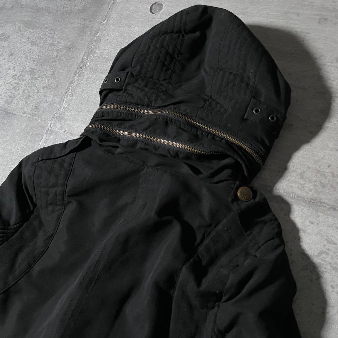 y2k opium ファイャーマンジャケット 超絶ギミック 重厚感 パンク 平成