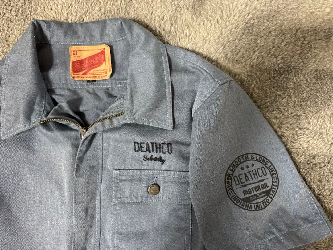 お*つ様 DEATHCO 半袖ツナギ