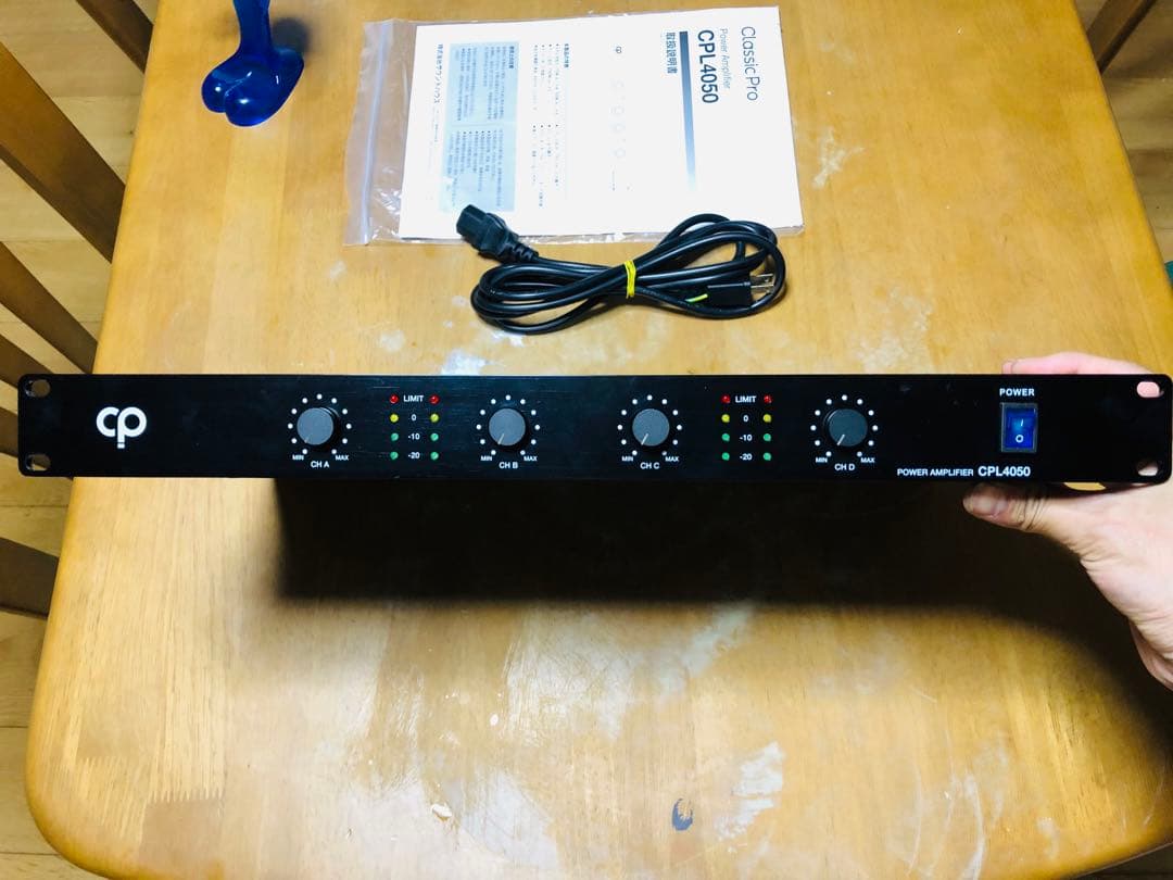 classic Pro CPL4050 4ch パワーアンプ