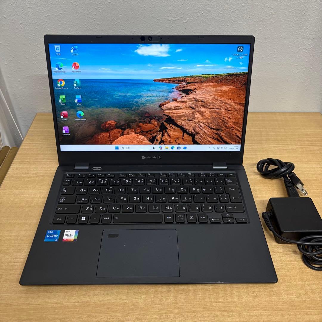 ①快適動作 Dynabook G83/HV i5 11世代 16GB 256GB