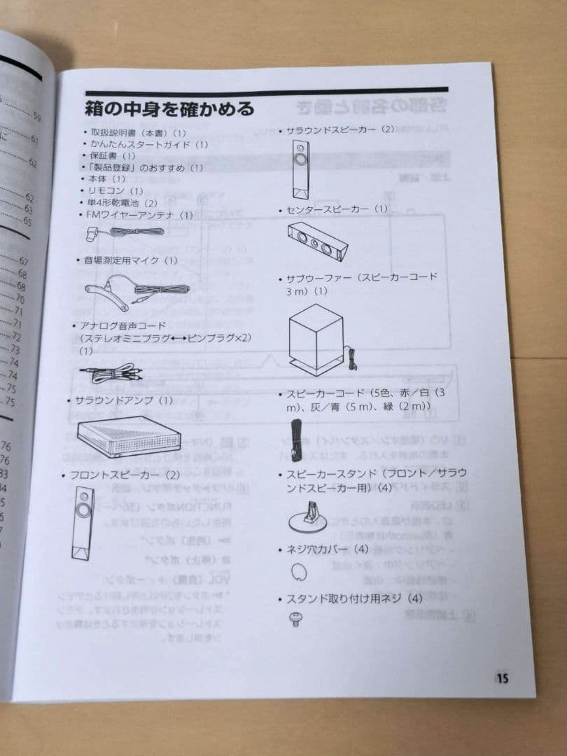 SONY HBD-N1B 5.1chホームシアタースピーカーセット リモコン付