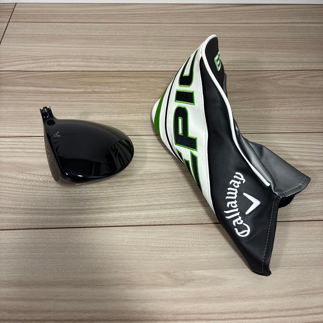 キャロウェイ　エピックマックスドライバーヘッド　レフティ