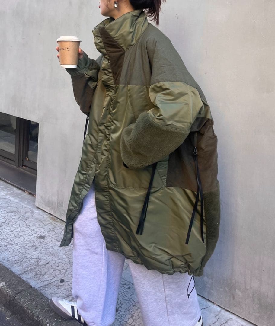 etsinta モンスター中綿オーバーコート