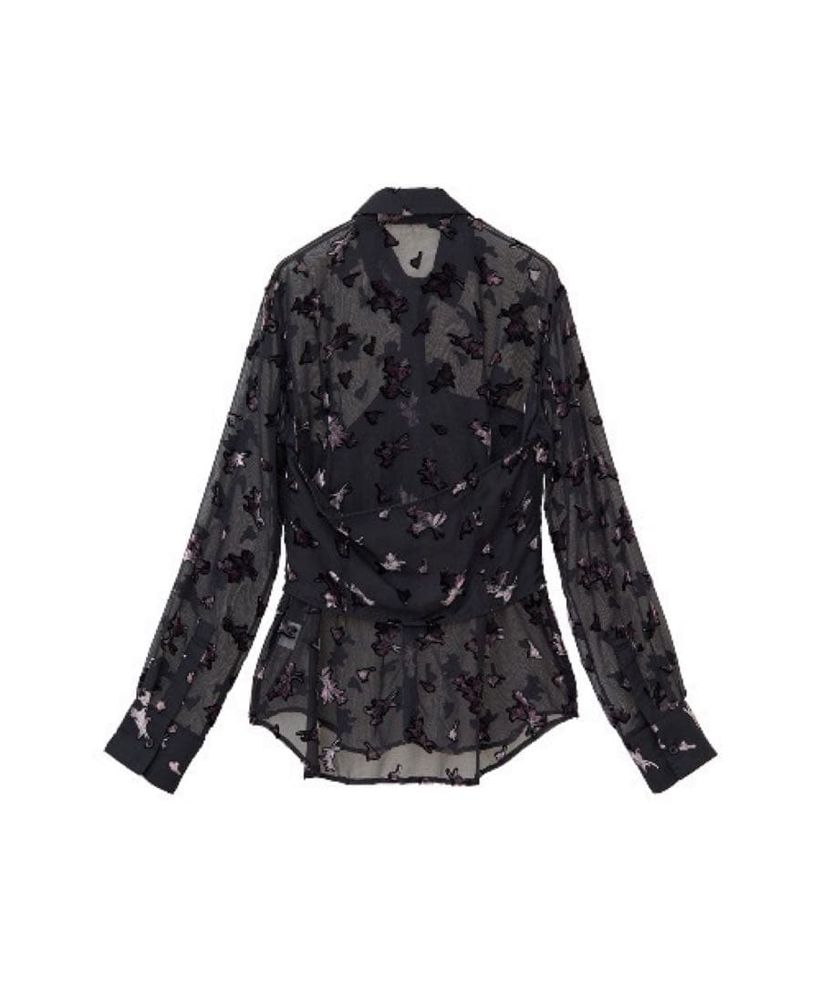 CLANE クラネ FLOWER OPAL BISTIER SHIRTS