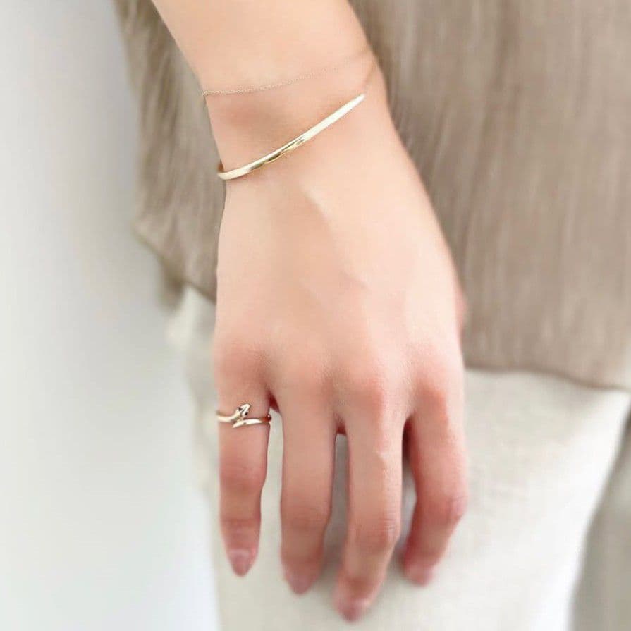 スタージュエリー　プラチナ　PYTHON KNOT　ヘビ　ピンキーリング　1号