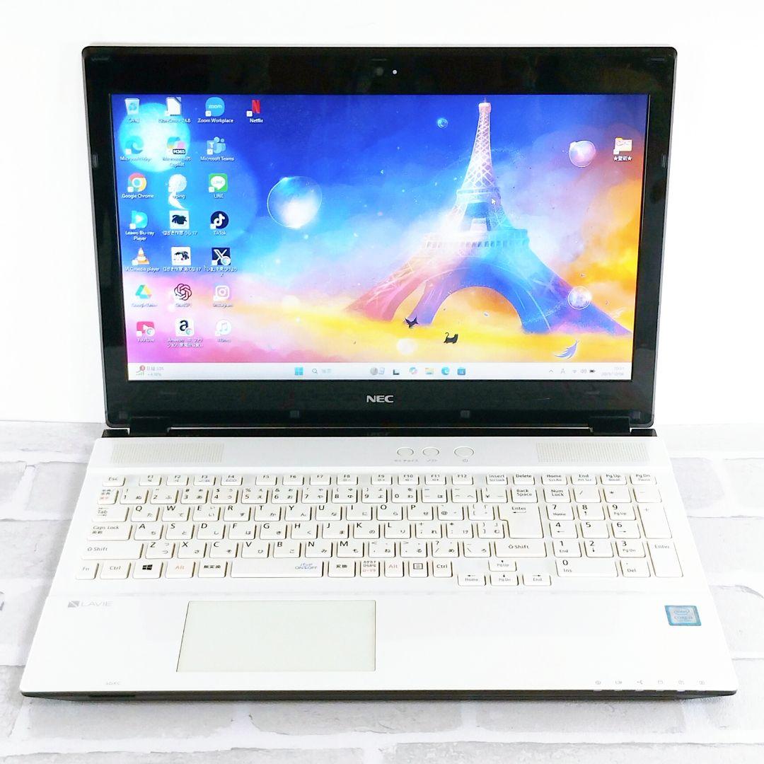 大容量1TB✨Blu-ray✨Windows11✨Lavie✨ノートパソコン