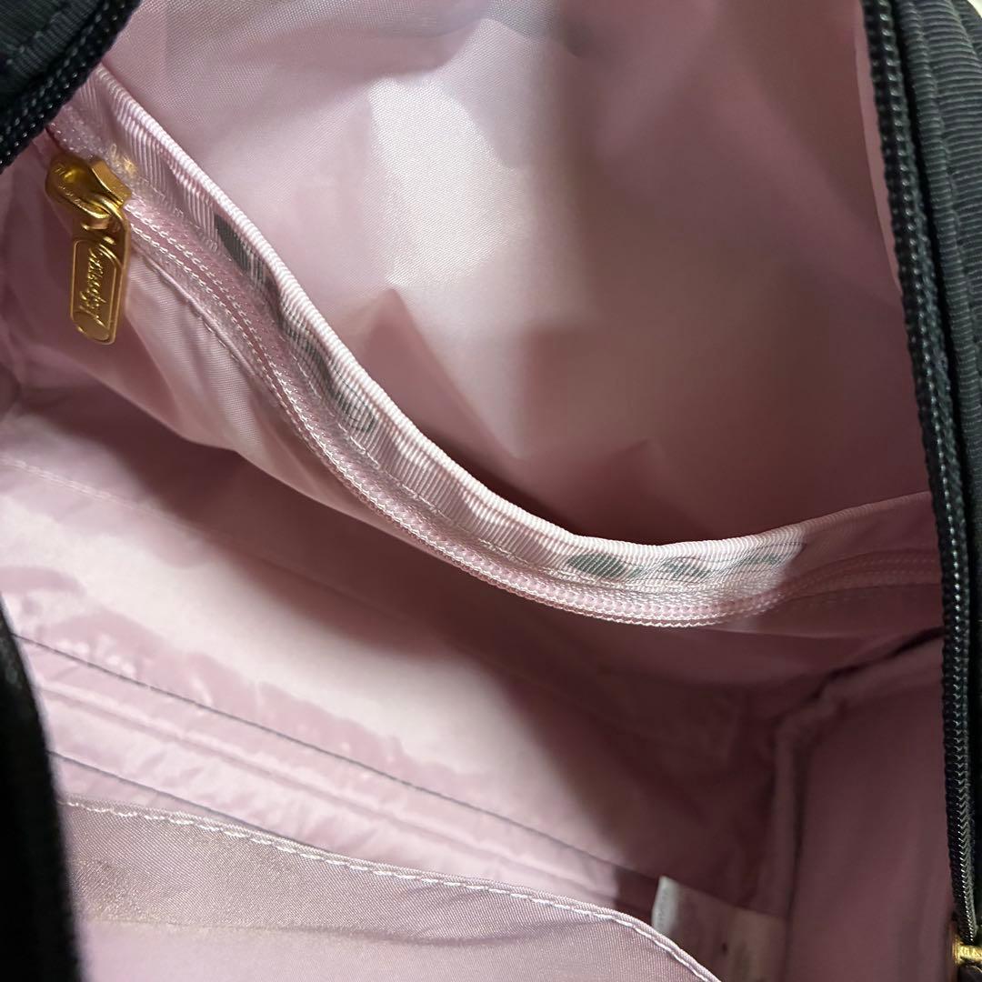 美品　レスポートサック　ブロッサムミニボストン　ハンドバック　ショルダー　黒