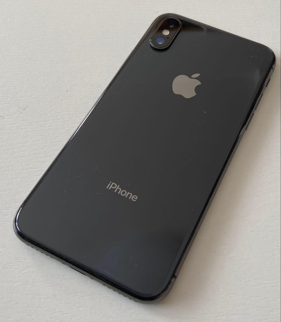 【美品】iPhone X 256GB スペースグレー SIMロックあり