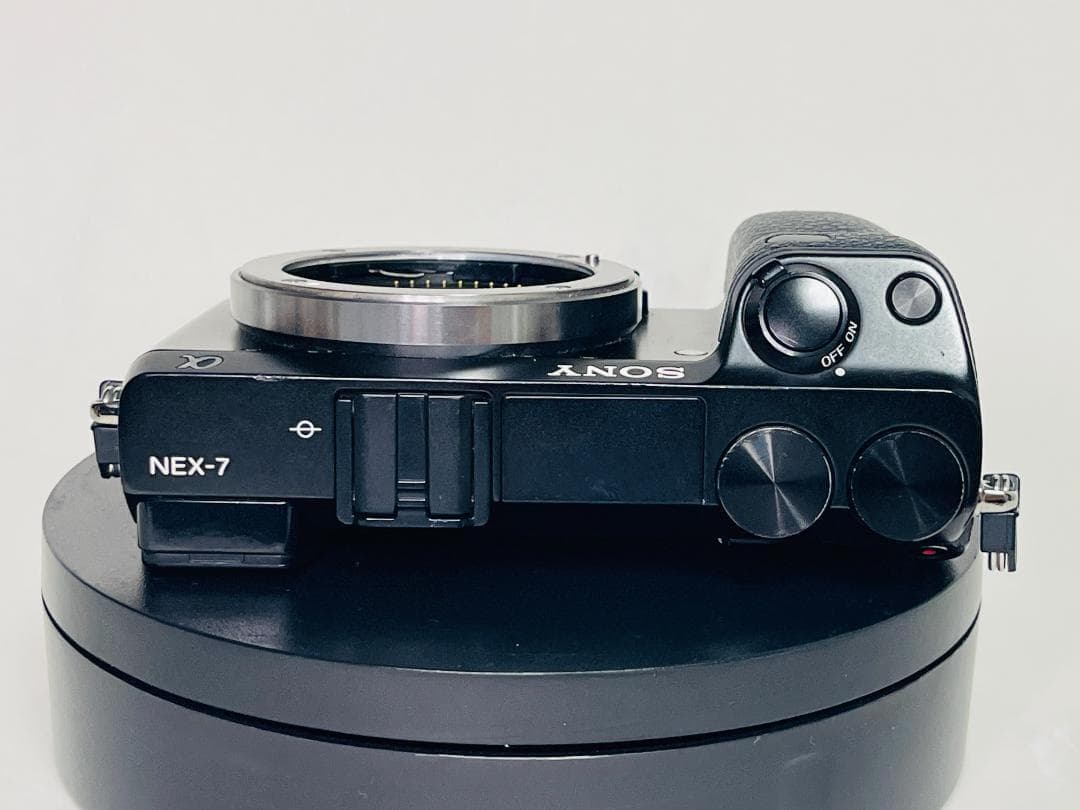 ソニー SONY α NEX-7 ボディ ブラック 完動品 ミラーレス一眼カメラ
