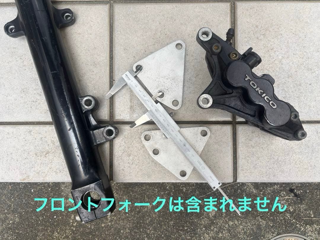 カワサキ　ZRX400 前期用　フロントブレーキキャリパー　トキコ　6ポッド