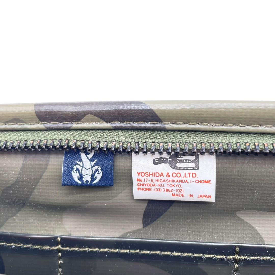 訳あり 極希少 SOPHNET LUGGAGE LABEL カモ柄 財布 コラボ
