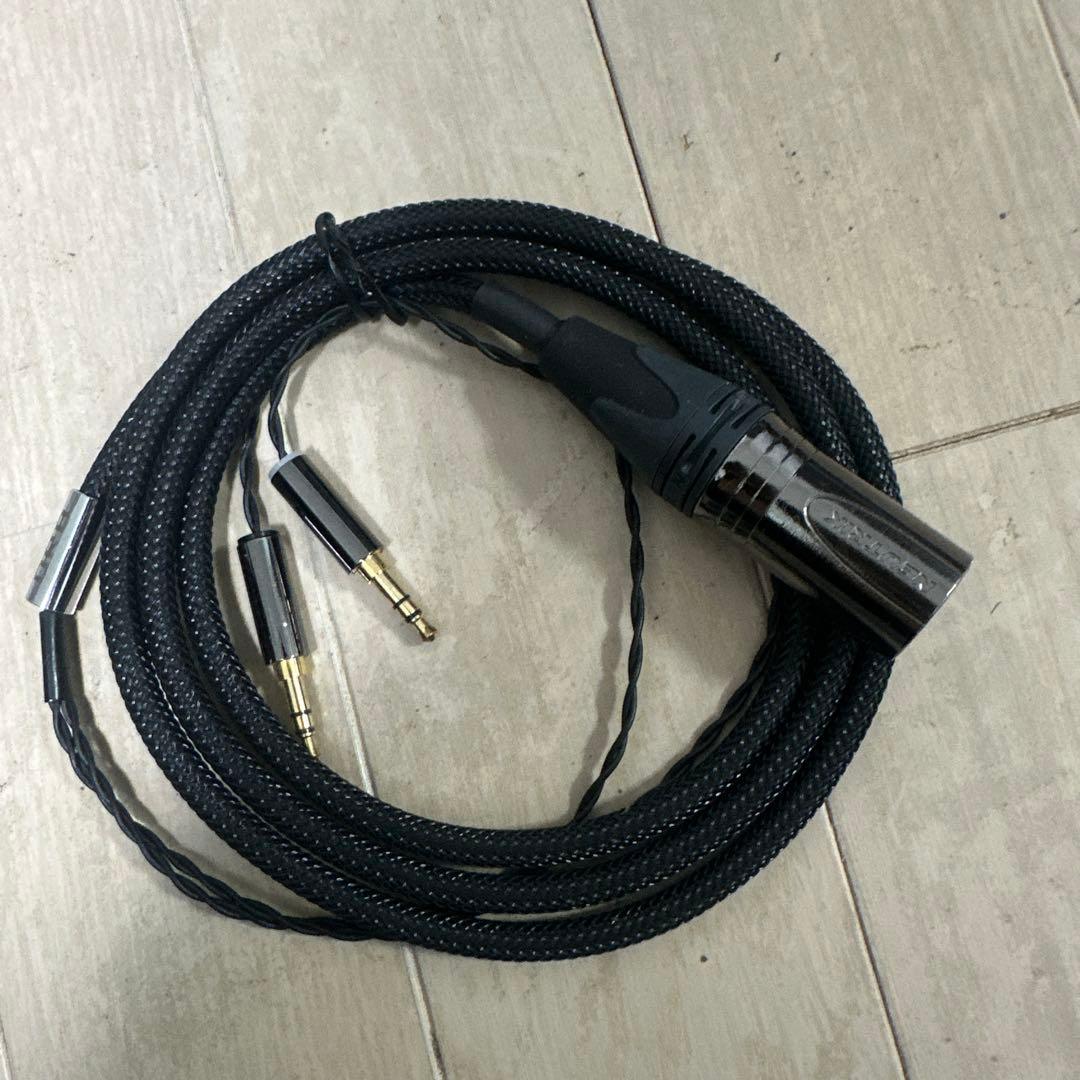 ORB Clear force HD700 4pin XLR バランスケーブル