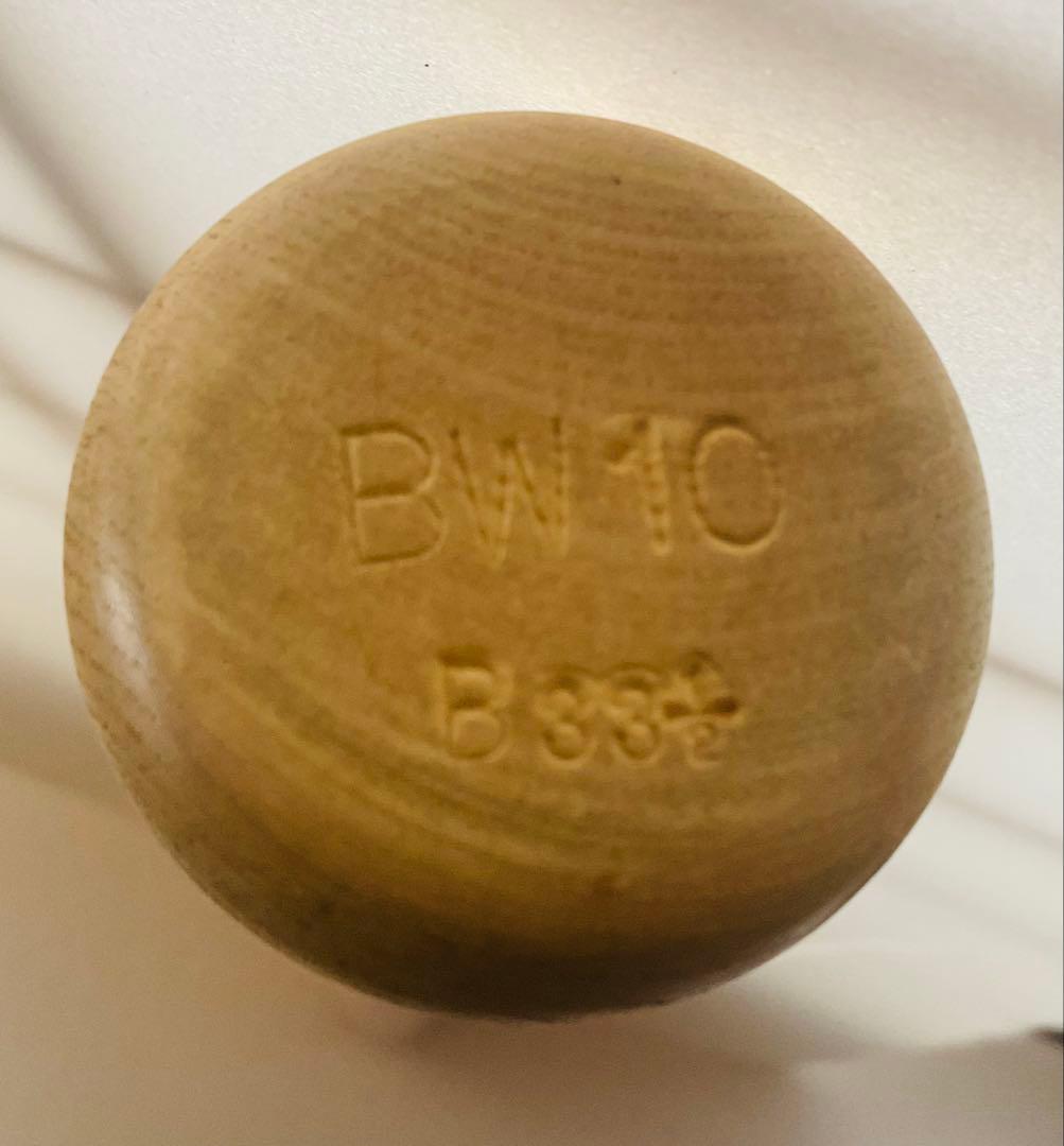 SSK リーグチャンププロ硬式バット 谷佳知サイン付き　BW背番号10番