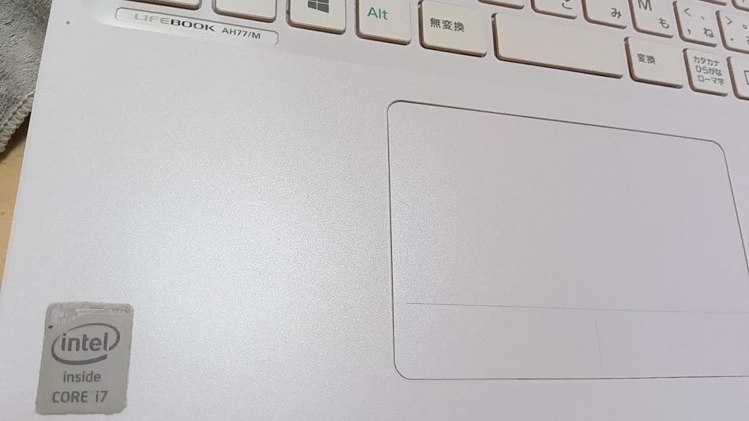 AH77/M富士通タッチパネルBlu-ray内蔵新品SSD1000GB