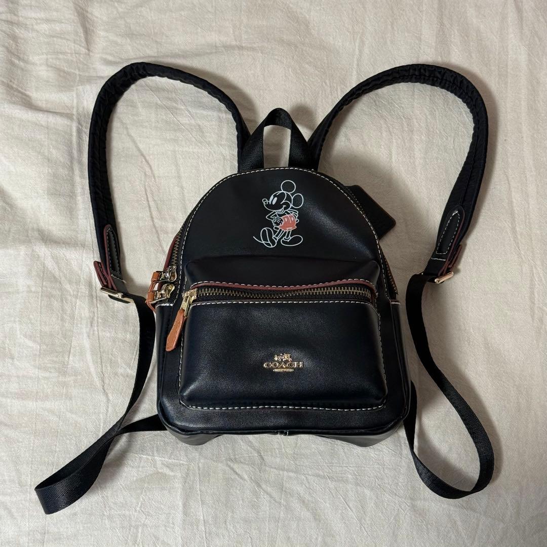 coach ミッキー リュック ミニリュック