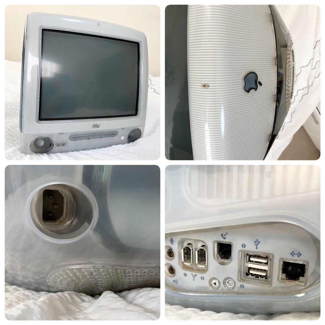 iMac G3 グラファイト600MHz メモリ256MB エアーMac付き