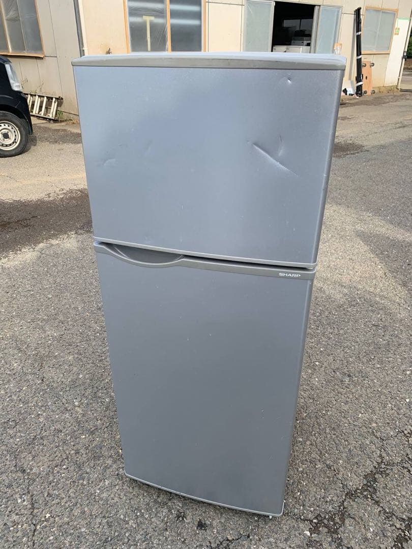 ♦SHARP ノンフロン冷凍冷蔵庫【2015年製】SJ-H12Y-S