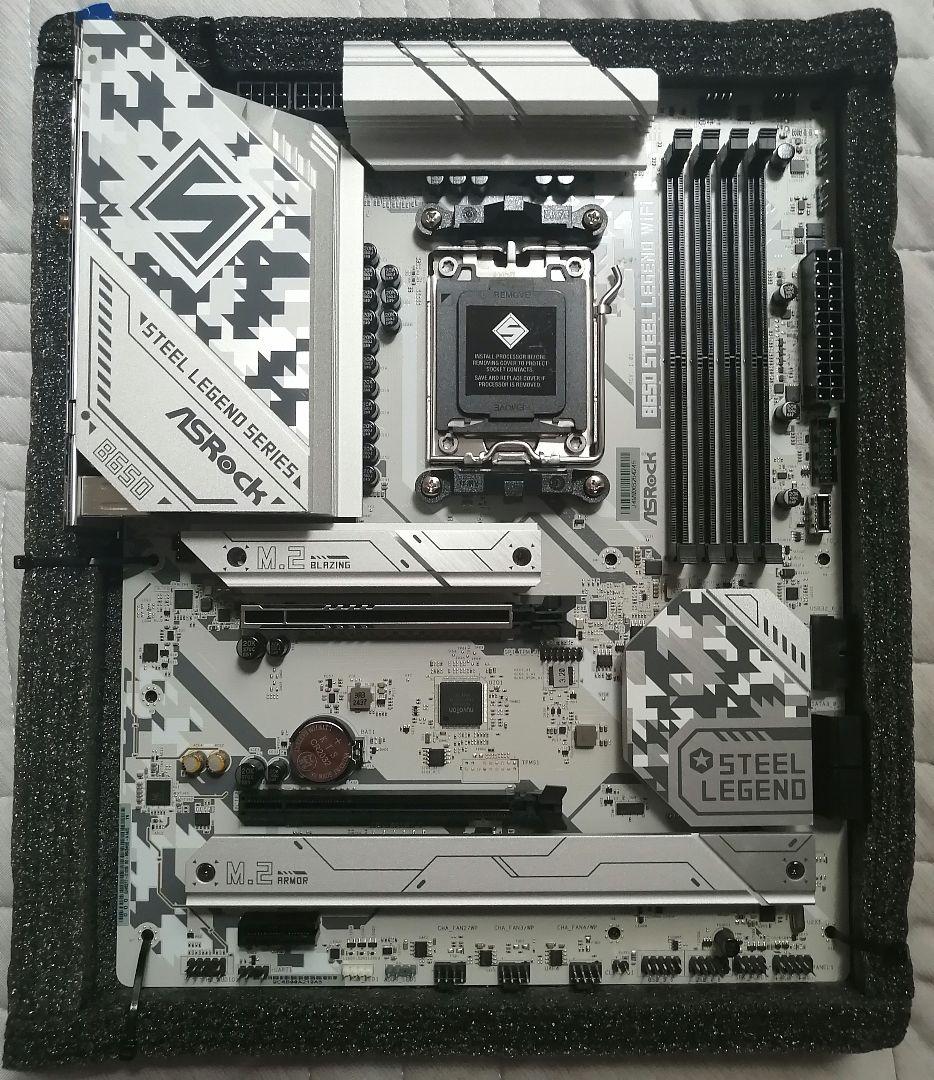 【新品】ASRock B650 Steel Legend WiFi マザーボード