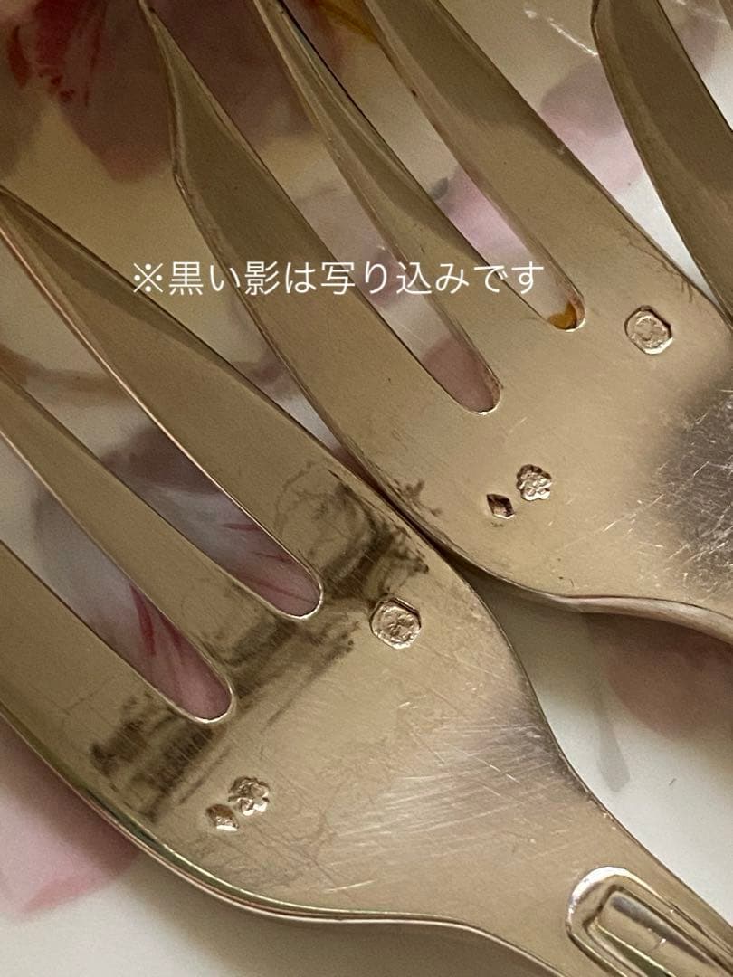 【フランス／クリストフル】純銀／ケーキフォーク 1本