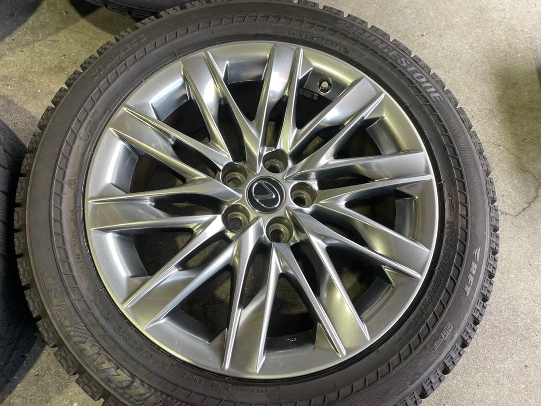 ノンパパ様　レクサスLS 純正　美品　　スタッドレスセット　245/50R19