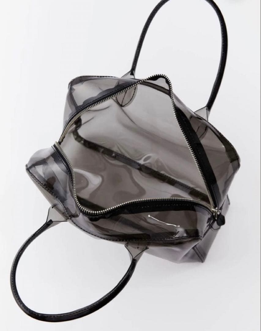 新品未使用【boutique310】佐藤佳菜子 PVCボストン ニンジャ